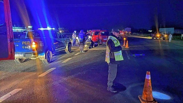 Por el grave accidente en la Autovía 14 murió una mujer.
