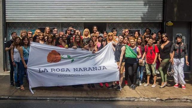 ONG. La Rosa Naranja es una de las organizaciones que más reclamó por la medida en Buenos Aires.