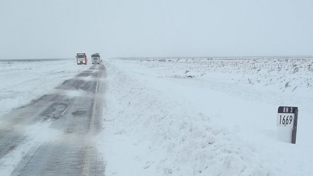 Ola polar y fuertes nevadas en el sur del país anunciaron la llegada del invierno