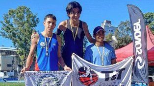 Joaquín Huizzi Moya se subió a lo más alto del podio en dos pruebas
