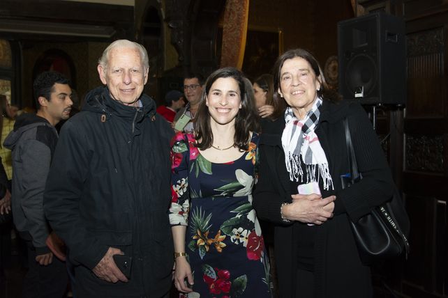 Edward y Georgina Burgi y María Hortensia Morgantini.