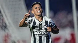 Botafogo pasó de fase. Thiago Almada convirtió un gol.