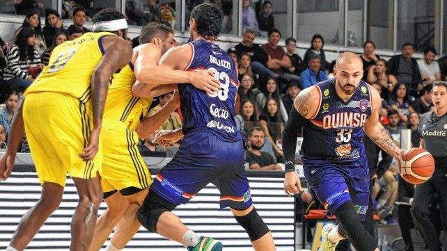 Quimsa superó a Boca en el inicio de una serie semifinal de la Liga Nacional.