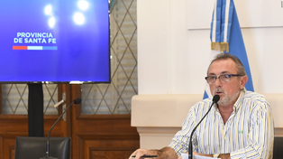 El ministro de la Producci&oacute;n de Santa Fe, Daniel Costamagna.
