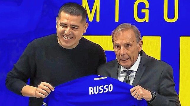 Miguel Russo fue presentado en Boca Juniors