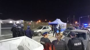 La AIC intervino para detener a una veintena de hombres que bloqueaba el ingreso a la planta de La Virginia.