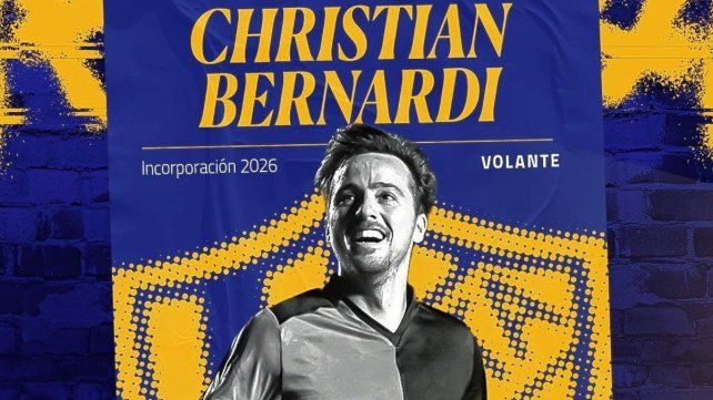 Christian Bernardi fue anunciado como nuevo refuerzo de Atlanta.