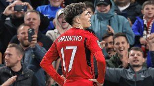 Garnacho figura en los Diablos Rojos.