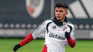 Coudet planea que Thiago Almada sume sus primeros minutos en River ante Argentinos Juniors