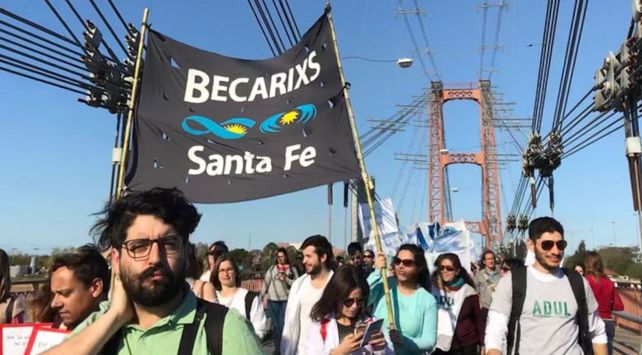 becarios conicet cientificos protesta movilización