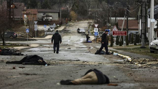 Ucrania denuncia masacre de civiles por parte de Rusia