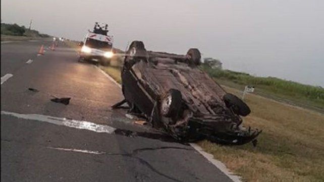 Accidente fatal en la autopista Santa Fe-Rosario.