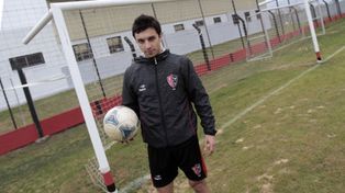El regreso. Scocco en 2012 cuando retornó al Parque tras su paso por Al Ain.