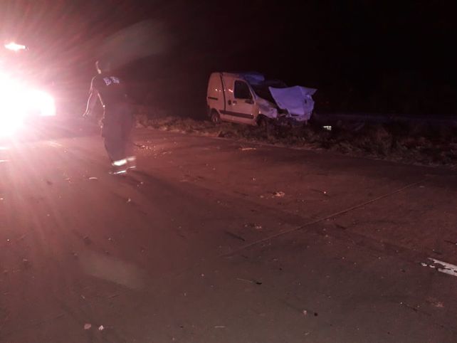 Violento vuelco en la avenida de circunvalación oeste