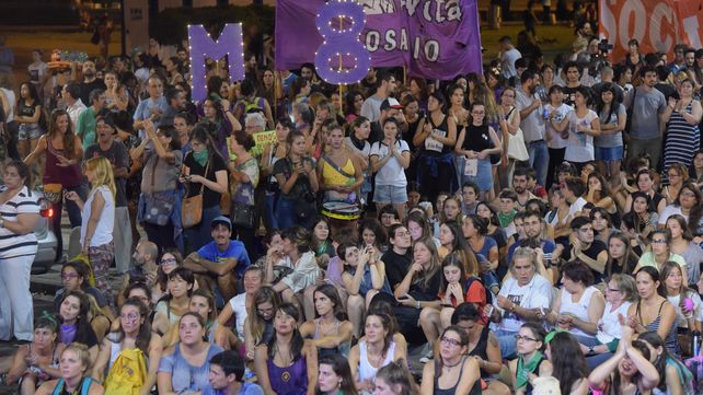 Las mejores imágenes del 8M en Rosario