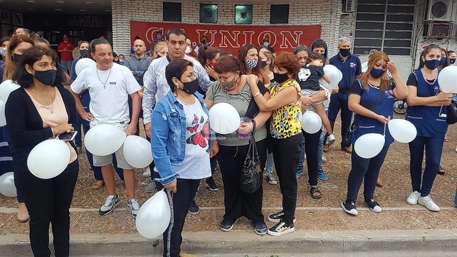 Familiares y amigos le dieron el último adiós a Ignacio Valentín