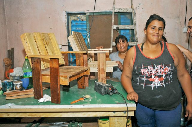 Mujeres Carpinteras.
