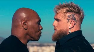 Mike Tyson y el youtuber Jake Paul, frente a frente en una pelea que acapara la atención de muchos seguidores.