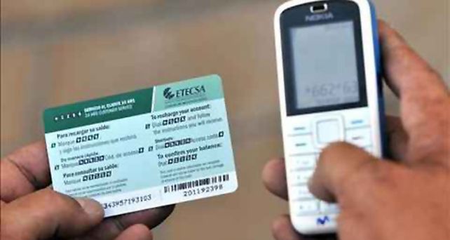 Proponen extender a 180 d&iacute;as la validez de las tarjetas celulares
