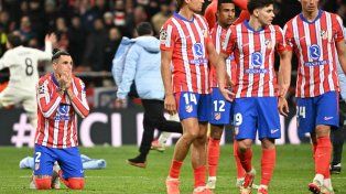 Atlético Madrid quedó afuera.