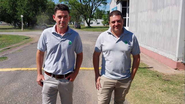 Lucas Sónego y Martín Derico