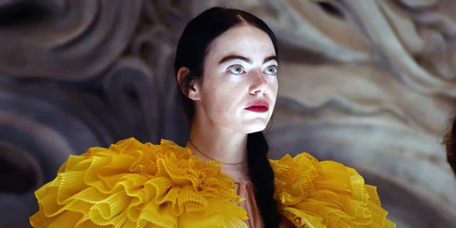 Emma Stone en su rol protagónico de Pobres criaturas (Poor Things). 