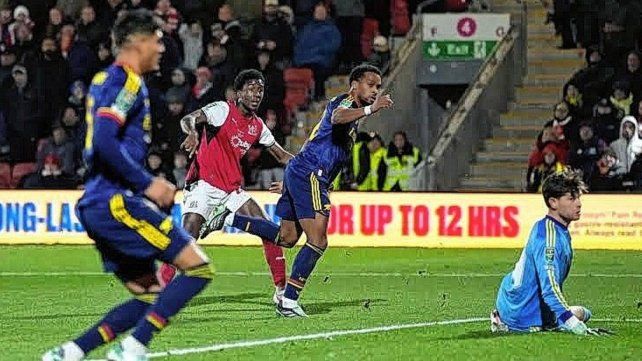 Arsenal fue eliminado por un equipo de la cuarta división.