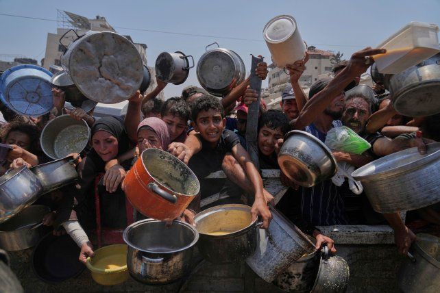 Aproximadamente 2 millones de palestinos están al borde de la hambruna.