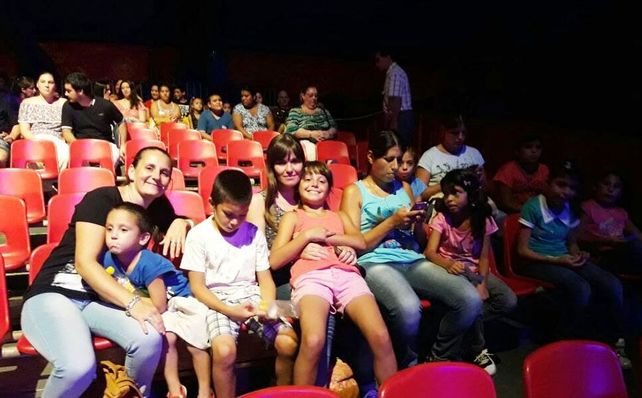 Niñas y niños de residencias del Copnaf vivieron la magia del circo en Santa Fe