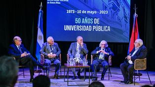 UNER: el gobierno provincial acompañó el 50° aniversario