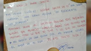 La emotiva carta que Vanesa Castillo le dejó a su hija antes de ser asesinada