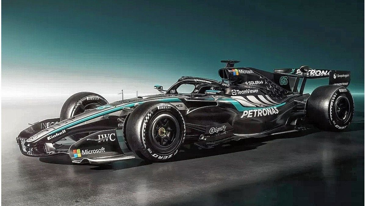 Mercedes sacó a la luz el nuevo W17