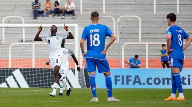 Mundial Sub 20: Nigeria batió a Italia y lidera el Grupo D