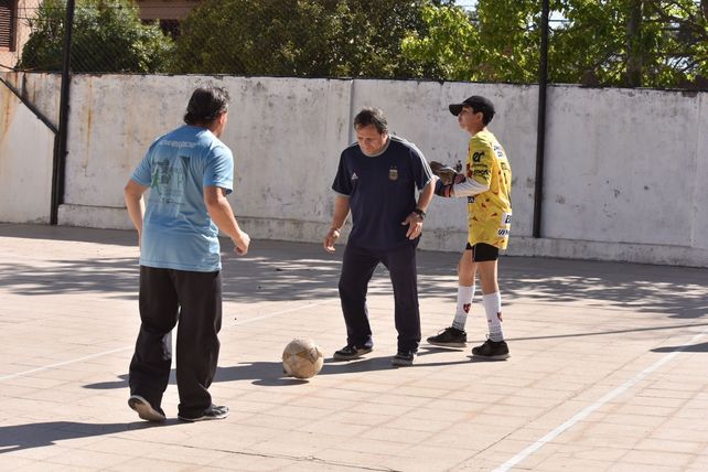 Disfrutando de su pasión