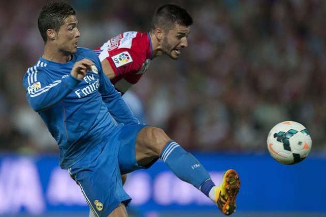 Real Madrid le ganó con lo justo a Granada Fútbol Club