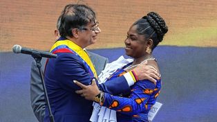 Gustavo Petro inició su histórica gestión en Colombia