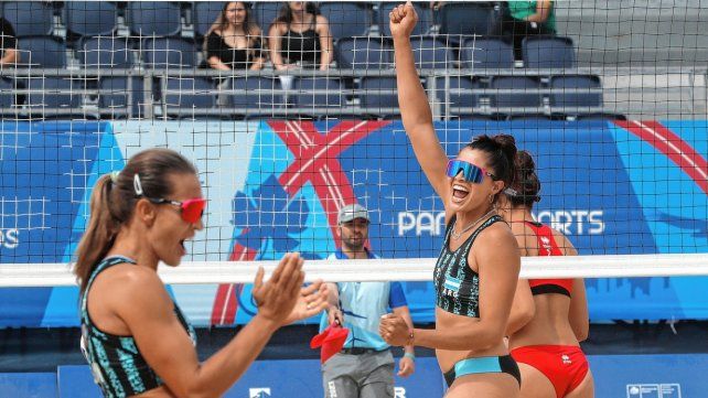 Gallay y Pereyra, a semifinales del beach vóley panamericano