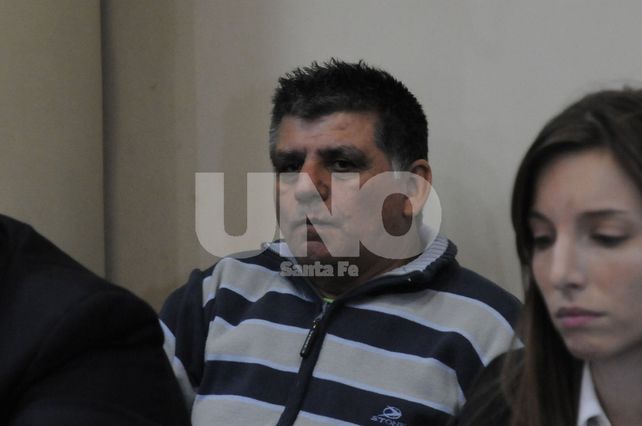 Detenido. El empresario y dirigente deportivo llegó esposado esta mañana al tribunal ya que permanece alojado en la cárcel de Coronda desde 2016.&nbsp;