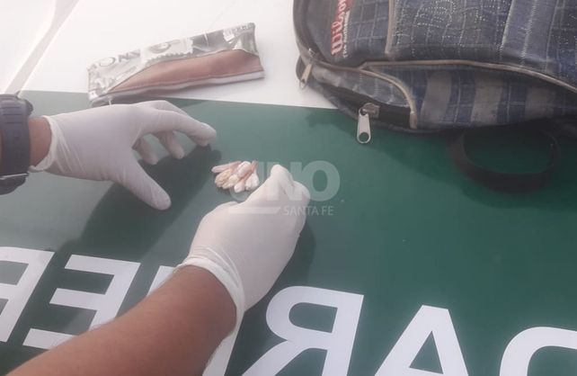 La droga secuestrada