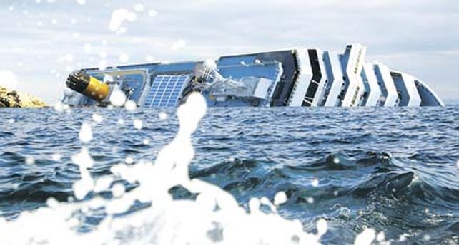 Hallaron el lugar donde choc&oacute; el crucero: est&aacute; muy cerca de la costa
