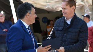 El Gobernador Gustavo Bordet y el Intendente Martín Oliva acordaron la obra para Concepción del Uruguay.&nbsp;