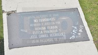 El recuerdo de los dramáticos sucesos de diciembre de 2001