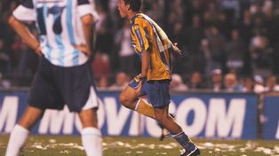 El primero de todos. Ruben tuvo su bautismo de gol ante Racing en 2004.&nbsp;