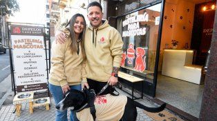 Sofía y Federico están en pareja desde el 2021 y juntos decidieron abrir un local de pastelería para perros y gatos.