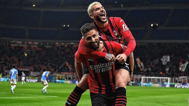 Copa Italia: Milan eliminó a Lazio y se cruzará con Inter