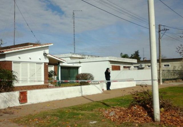Hallazgo. La vivienda en la que encontraron a la joven asesinada.
