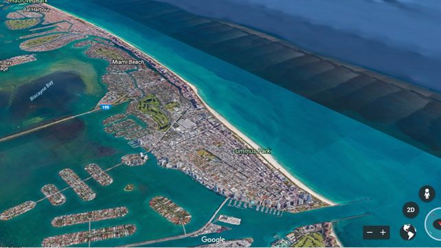 Así quedaría Miami tras el paso del huracán Irma