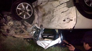 Cinco personas fueron hospitalizadas tras protagonizar un choque en la ruta provincial 26