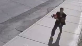 Impactante video muestra como dos chicos salvan a su hermano de un secuestrador