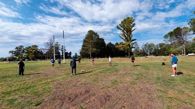 Plantel de Rugby de Tilcara volvió a entrenar en Paraná